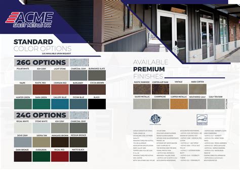 acme sheet metals inc|acme sheet metal catalog.